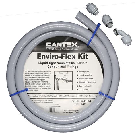 can you use cantex enviro flex with electrical service box|cantex pvc conduit installation.